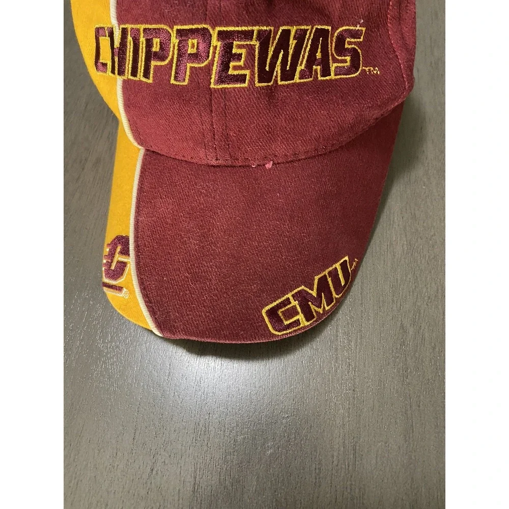 Central Michigan University Chippewas CMU Hat Vintage Y2K